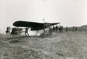 Louis Bleriot (1872-1936) at Eletot, near Fecamp, c.1909 by French Photographer